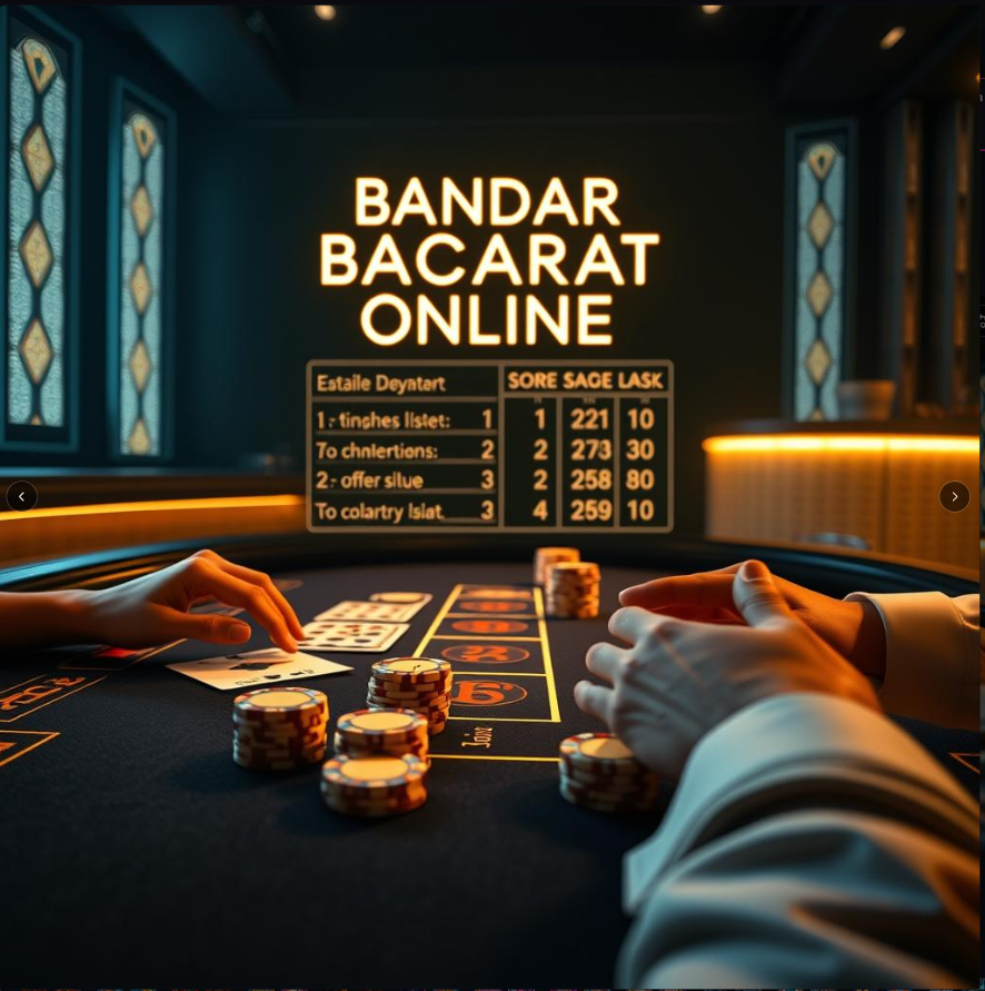 Bandar Baccarat Online – Strategi Menang Mudah & Konsisten!
